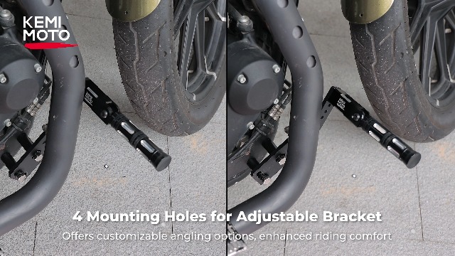 みやもん Amazon.com: KEMIMOTO Motorcycle Highway Pegs Adjustable Foot